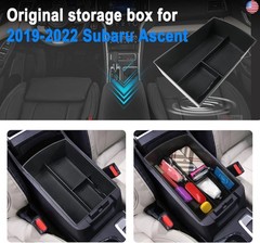 SHAOHAO for 2025 2026 Subaru Ascent Center Console Organizer for 2019-2026
