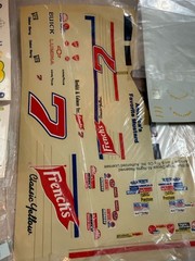 Large Lot of Nascar Model Car Water Slide Decals – Sponsors, Drivers, Goodyear