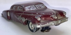 1948 Tucker Torpedo Promo 1/25 Maroon Budd’s Aero Casting – Missing Ashtray