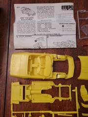 MPC/Ertl 1987 Chevrolet Corvette Roadster 1986 1:25 Model Kit New Open Box #6213