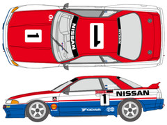 SHUNKO Decal Sheet 1:24 Scale GT-R Works Team 1991 Bathurst Richards/Skaife D491