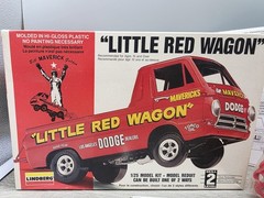 Lindberg “Little Red Wagon” Model Kit #72158 Read Description!