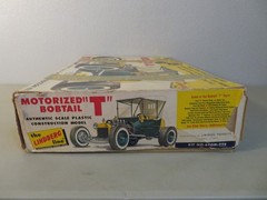 Vintage Lindberg Bob Tail “T” Plastic Model Kit Large 1/8 For Parts or Repair