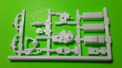 AMT Ford C900 COE 1/25 534 motor engine gas chrome valve cover rig semi truck