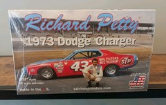 Richard Petty 1973 Dodge Charger Salvinos Jr Model 1/25th Scale New/ Sealed Box!