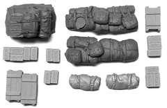 1/35 Scale US Army M8 Howitzer Stowage Set Fits Tamiya Kit – Value Gear – Resin