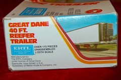 VINTAGE ERTL Great Dane 40 ft Reefer Trailer Made in USA 1970’s