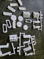Revell Ed “Big Daddy” Roth’s Outlaw Left over Engine Parts V41A
