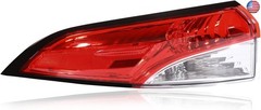 LED Tail Lights Outer Assembly Compatible with 2020-2024 Toyota Corolla Sedan L