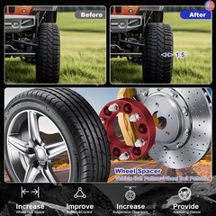 MEILUNBS 6×5.5 Wheel Spacers Fit for Tahoe, Avalanche, Yukon XL, Frontier