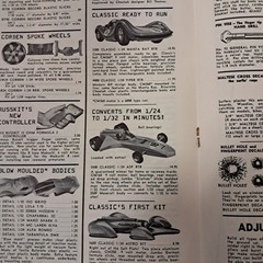1966 Model Car & Model Racing News Also has Slot Cars Little Red Wagon Boss Mako
