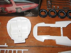 AMT Bill Cushenberry Silhouette Show Car Rod Orig Unbuilt Kit # 2162 ’60s Issue