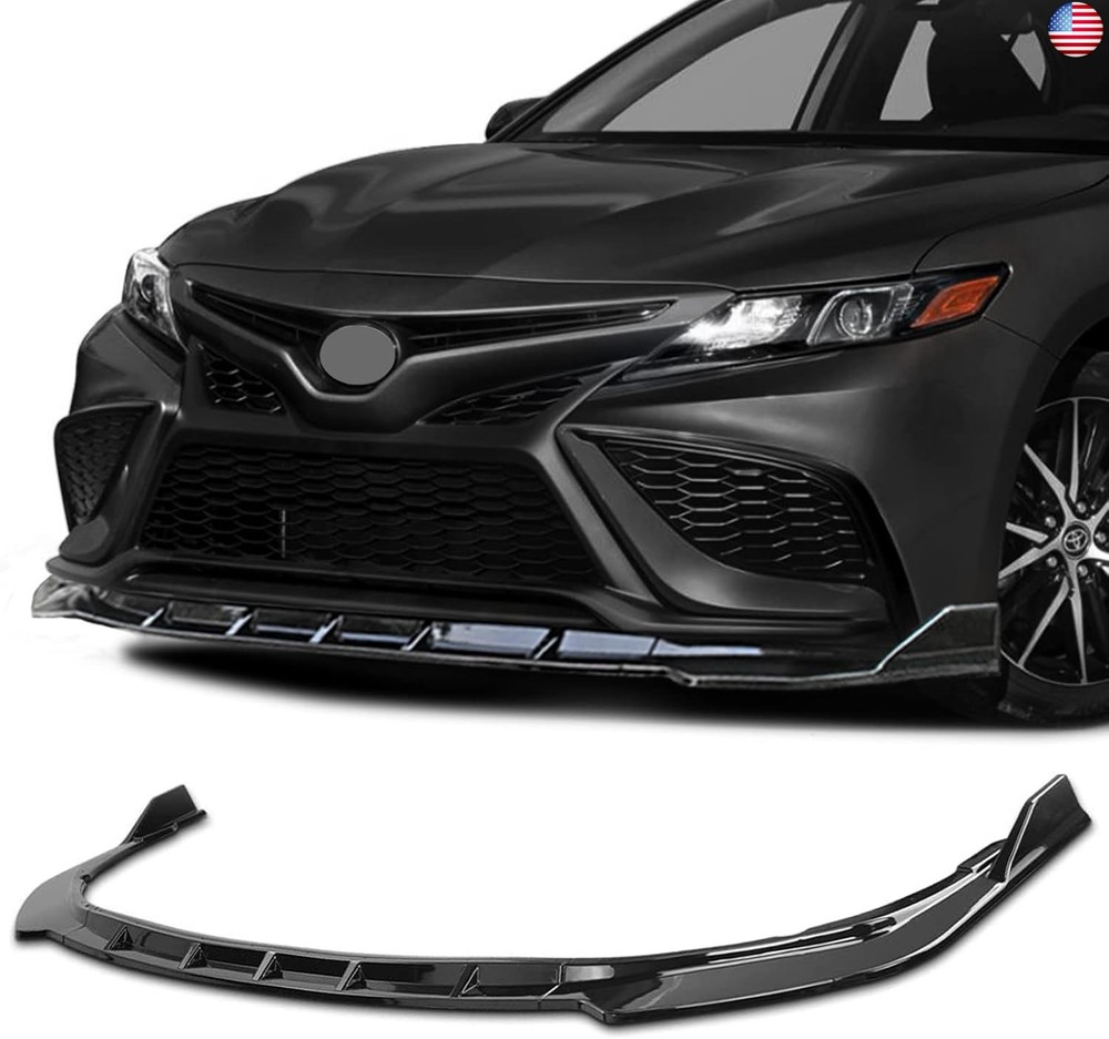Archaic Front Bumper Lip Spoiler Compatible for 2021 2022 2023 Toyota Camry