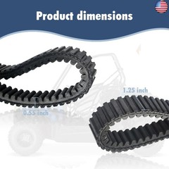 715900030 Drive Belt Compatible with Can-Am Commander 800R 1000 Maverick 1000R