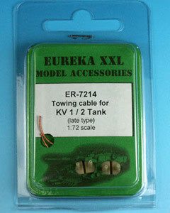 Eureka XXL 1/72 Russian KV-I/II Tow Cables ER-7214′