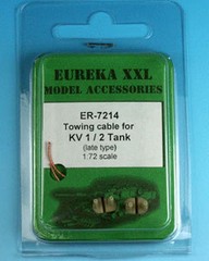 Eureka XXL 1/72 Russian KV-I/II Tow Cables ER-7214′