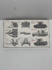 Tamiya German 20mm Flakvierling 38 MITSd.Ah.52 1:35 Scale Model Kit MM-191 – New