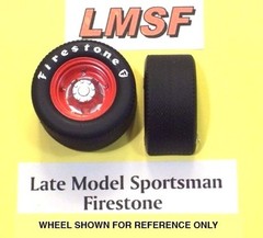 #LMSF – 60s/70s Late Model Sportsman Firestone 10″ Stock Car Tires – 1/25 – LQQK