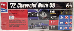 AMT 1972 Chevrolet Nova SS 1:25 Scale Model Car Kit #31547 New Sealed