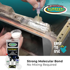 – Easily Glue, Repair or Remake Broken Plastic, Fiberglass, Wood & More!. (Stand
