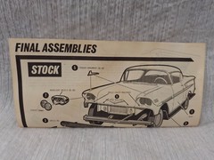 George Barris 1958 Chevrolet Impala AMT 1:25 Model Car Kit 2758 Vintage ~ Trophy