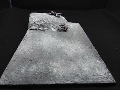 1/35 Scale WWII Diorama Display Base Military Model Terrain Scenic Scene