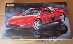 Fujimi 12032 1:24 Ferrari 348TS RS-22 – Model Car Kit Open Box (1990)
