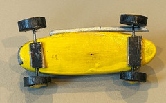 Vintage Custom Built Wood Midget Racer Model Indy 500 Marx Slush Race Stock Car