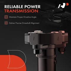 A-Premium Drive Shaft Coupler Flex Joint Propshaft Coupling Compatible with BMW