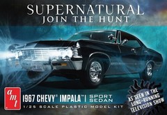 Supernatural 1967 Chevy Impala 4Door AMT Model Kit [New Toy]