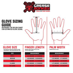 X-Large Bones Reaper Pro Automotive Gloves