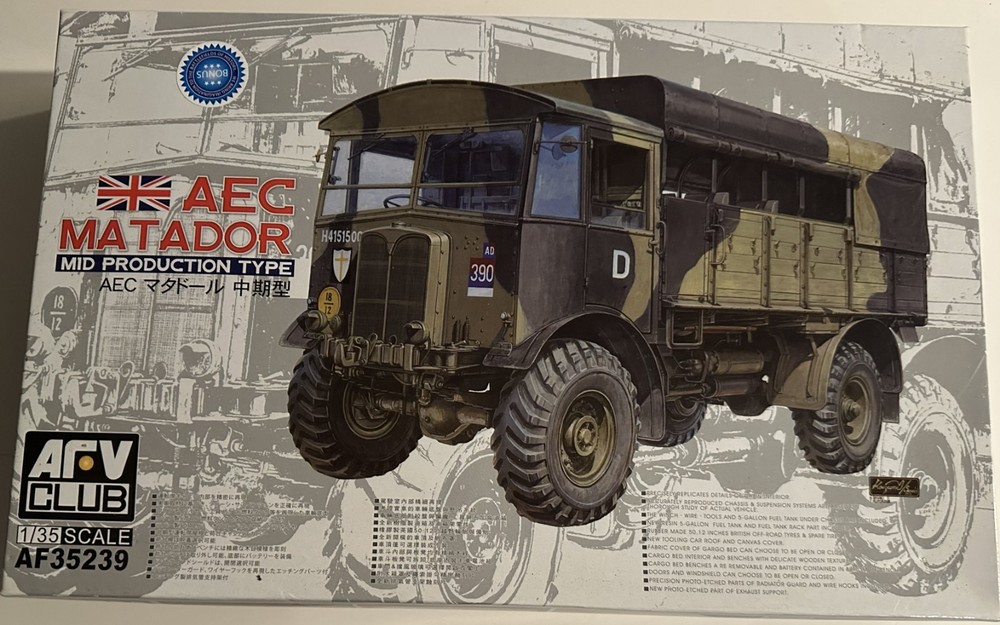 AFV 35239 AEC MATADOR MID PRODUCTION TYPE 1/35