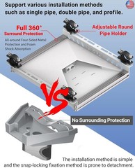 SOTOFY Starlink Mini Roof Rack Mount, Starlink Mini Mount for RV Ladder, Pole,