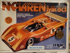 Vintage MPC McLaren Mk8d Racecar 1/20 Scale # 8251 (New-Sealed)