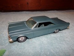 1965 Ford Galaxie 500XL Hardtop Original Dealer Promo Model Car