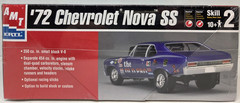 AMT 1972 Chevrolet Nova SS 1:25 Scale Model Car Kit #31547 New Sealed