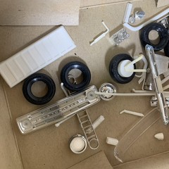 Vintage 1970’s AMT Chevy Blazer T336 Plastic Model Kit “built/parts”