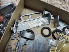 Vintage Gabriel Ford Model A Victoria Metal Model Car Kit 1:20 Scale