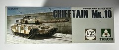 Takom #2028 1/35 Scale British Chieftain Mk. 10 Main Battle Tank – Parts Sealed