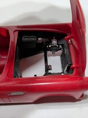 ✨VINTAGE✨ Ford Thunderbird Convertible “Junkyard” Model Kit Parts