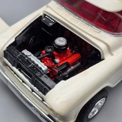 1955 Chevrolet Cameo 1/25 Built Model Truck Parts Display Diorama Collector