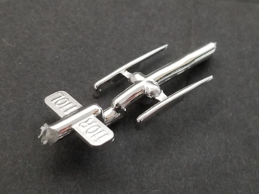 1960 Chevy Nomad Station Wagon FENDER TRIM from AMT 1:25 Model Kit 60 Chevrolet