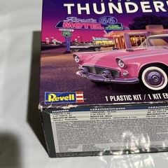Revell 1956 Ford Thunderbird 1:24 Scale Model Kit 85-4518 Skill 4 New, Ages 12+