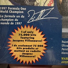 Revell🏁Goodyear🏁Jacques Villeneuve🏎️Formula 1 Champion 1/24 Model Sealed
