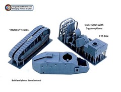 1/35 US/Canada M1917 6-ton tank or FTS Com 2-in-1 kit Meng Takom CSM SS Models