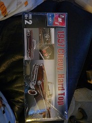 1957 Chevy Hard Top by AMT ERTL model car kit 1/25 scale NEW SEALED BOX