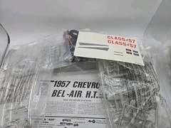 1957 Chevy Hard Top, 1:25 Scale Model. New Box Is Open. Skill Level 2