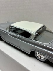 VINTAGE ORIGINAL AMT 1/25 SCALE 1959 MERCURY HT SILVER/WHITE DEALER PROMO