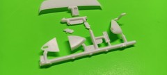 85 1985 Pontiac Fiero GT 1/24 Revell Spoiler Wing Air Scoop Induction For Hatch