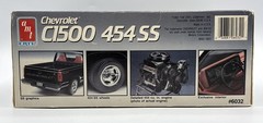 AMT, Chevrolet, C1500, 454SS, Model Kit, 1:25 Scale, 6032, 1991, Extra Parts.